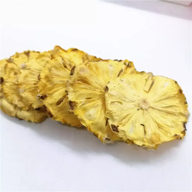 ISO завод оптовая продажа сушеных фруктов ломтиками сухой ананас ломтиками оптом