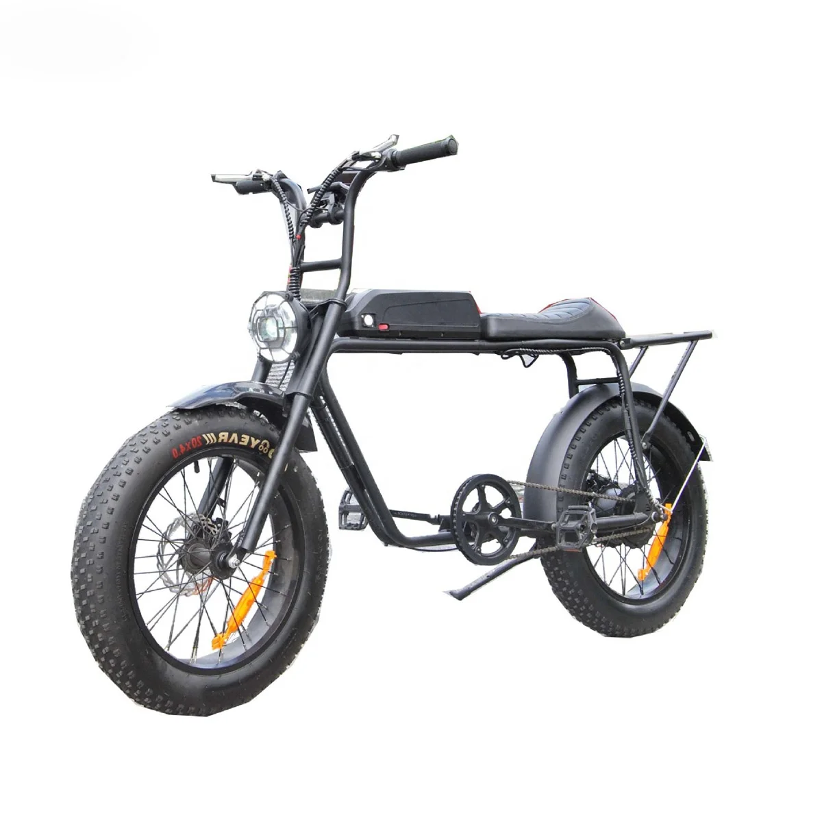 750W High Power fat tire electric bike moped scooter suit for snow ground with Lithium Battery