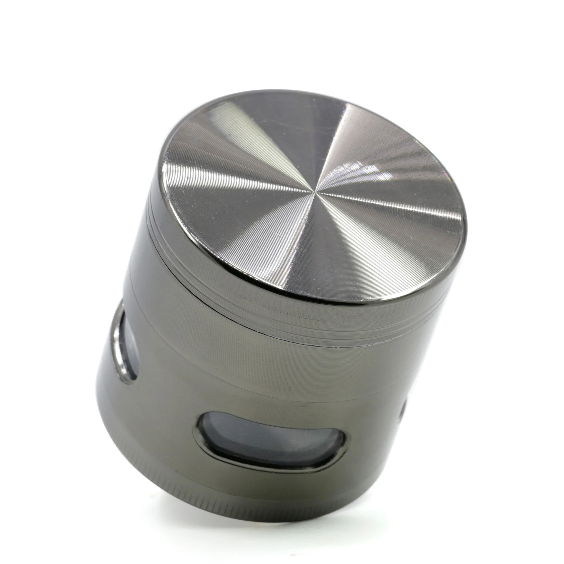 OEM логотип, измельчитель трав, 4 части, 52 мм, боковая намотка, цинковый сплав, измельчитель специй