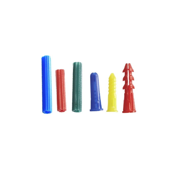 Plastic Ceiling Expansion Tube Hammer Fixings Screws Nail Nylon Wall Anchors Bolts Plug