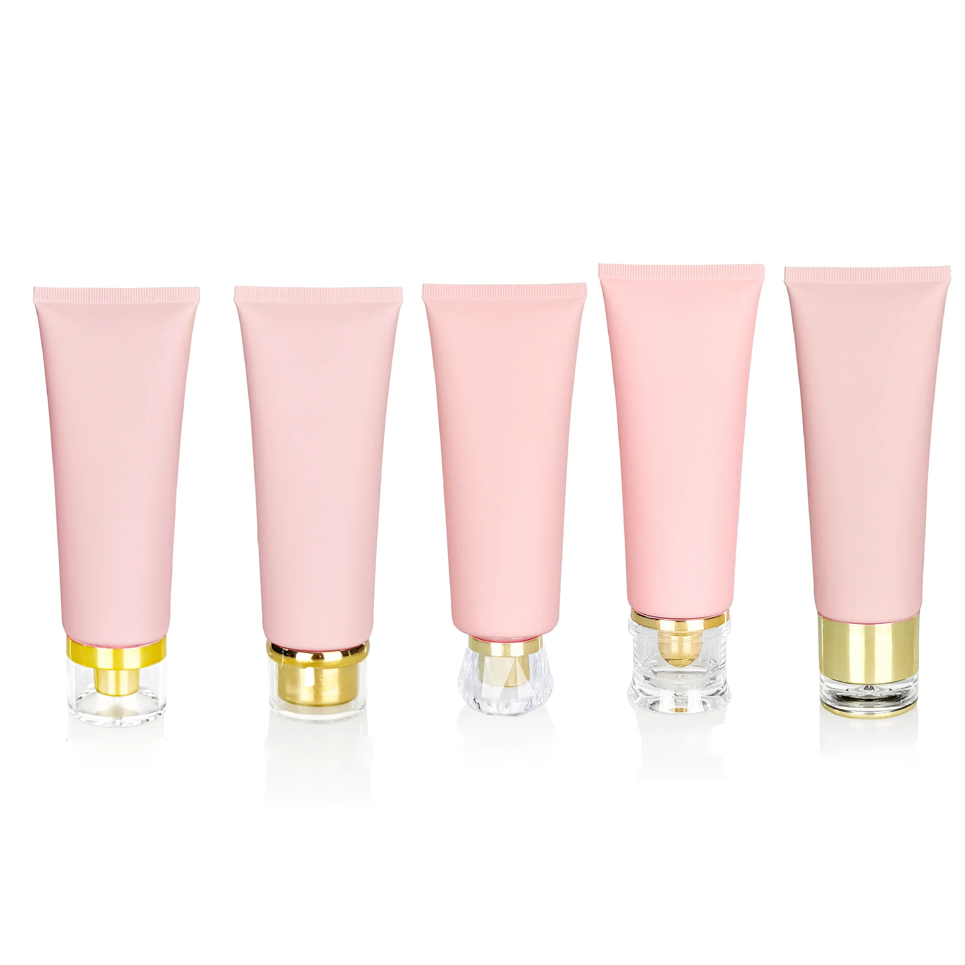 Customized Printing LOGO Plastic Empty Tube Cosmetic Packaging Skin Care Sunscreen Lotion Cream Laminated Tube