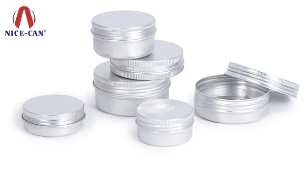 Customized Bulk Round Shape Cosmetic Seamless Aluminum Cans