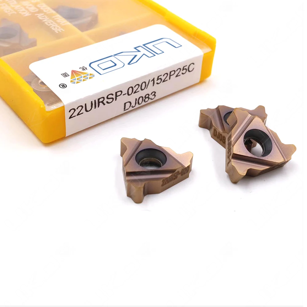 CVD покрытие 22ER 22IR 27ER 27IR 27IR Tungsten карбидная вставка для резьбы стальных отверстий