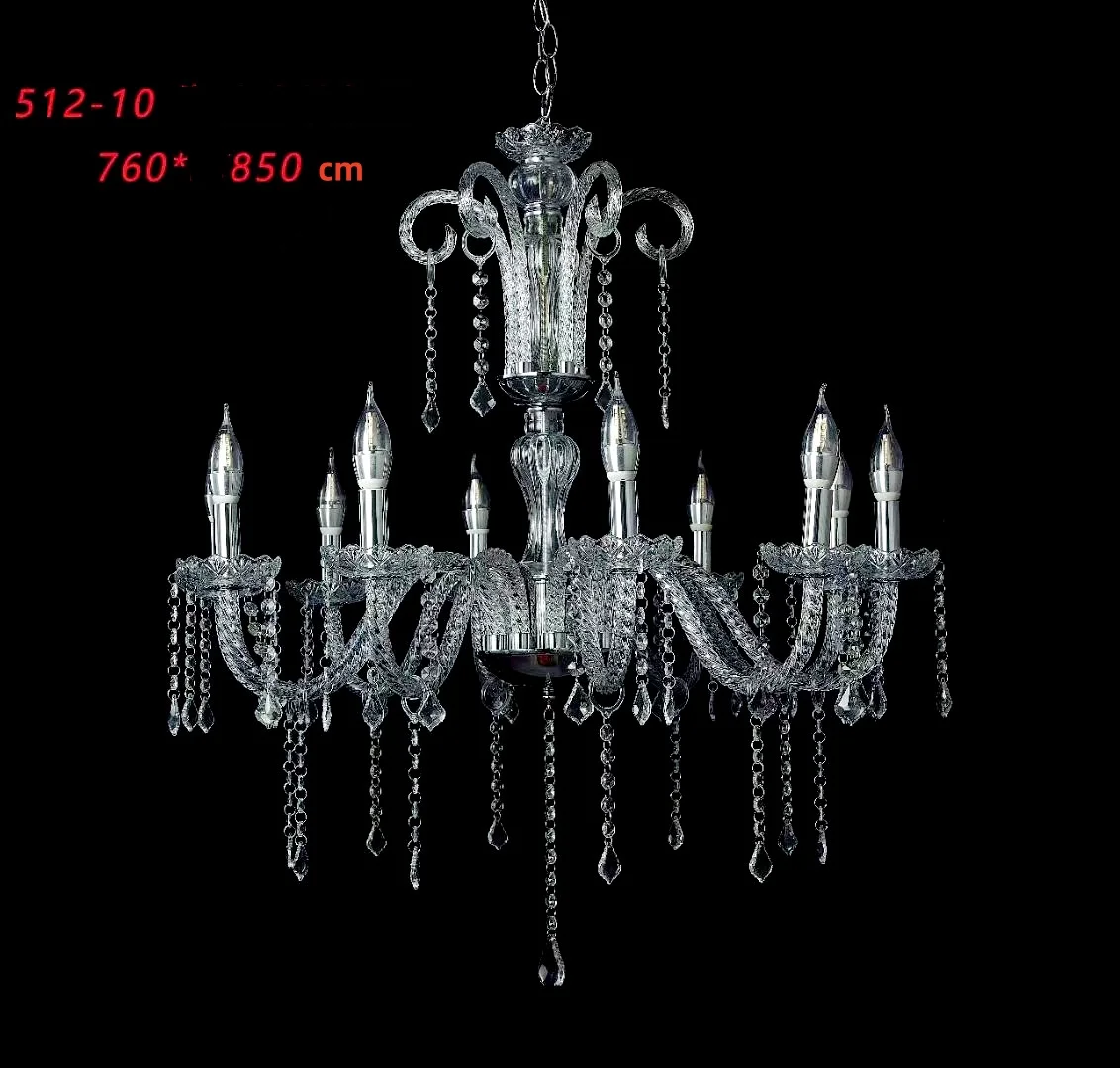 YN Gorgeous new cheap acrylic empire crystal chandelier for event wedding party centerpieces decoration