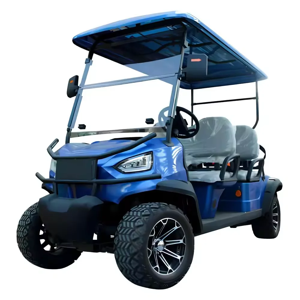 Tong Cai 72V Luxury Mini Best Chinese 4-Seater Bumpers with Gasoline Powered Electric Options  cheap electric golf carts