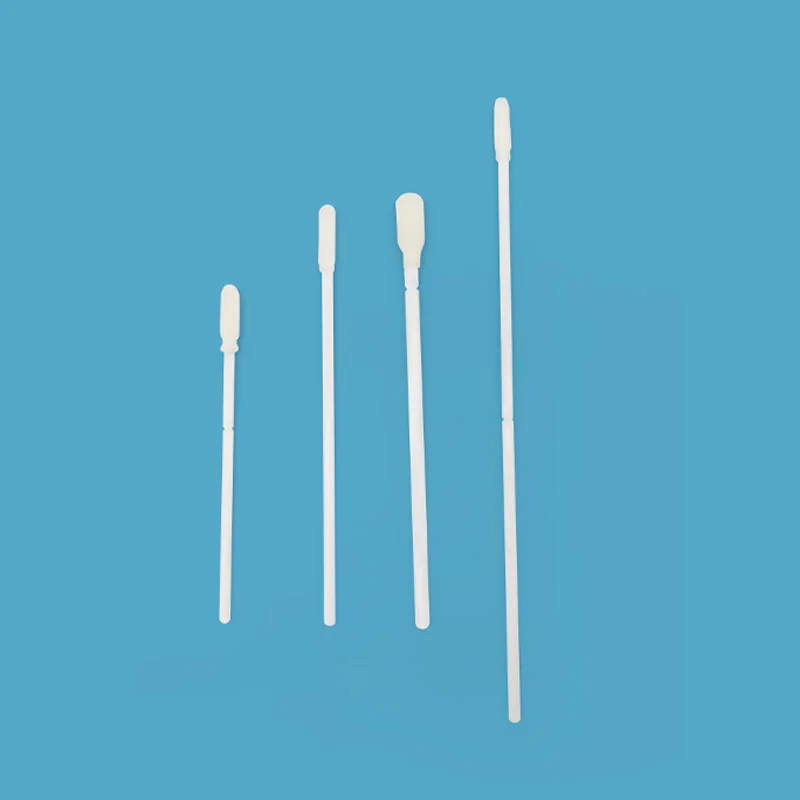 Medical Foam Swabs For Oropharyngeal Collection Sterile Sponge Tipped Swab Nasal Foam Swab