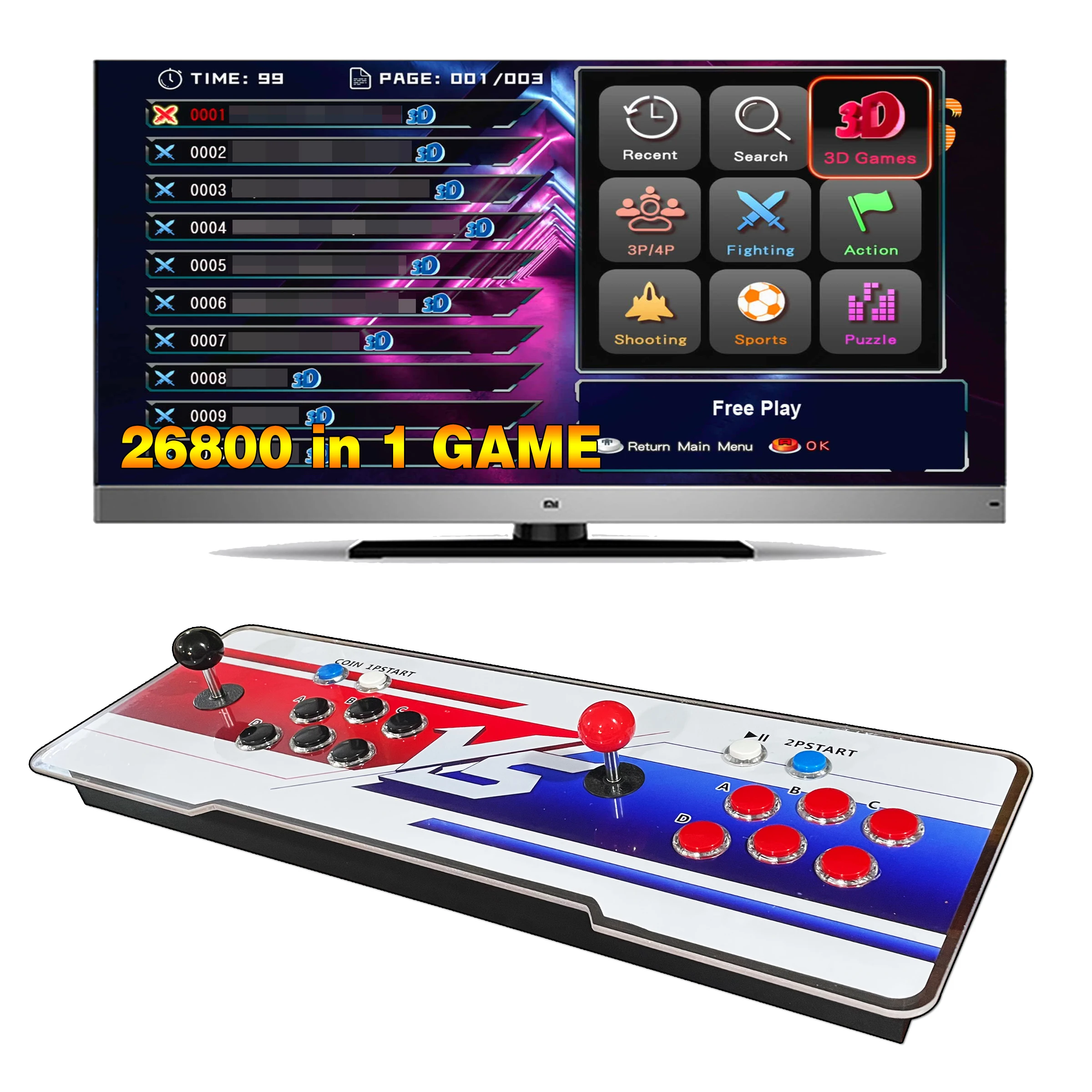Заводская распродажа аркадная игровая консоль 26800 Pandora R15 коробка для видеоигр Juegos Caja