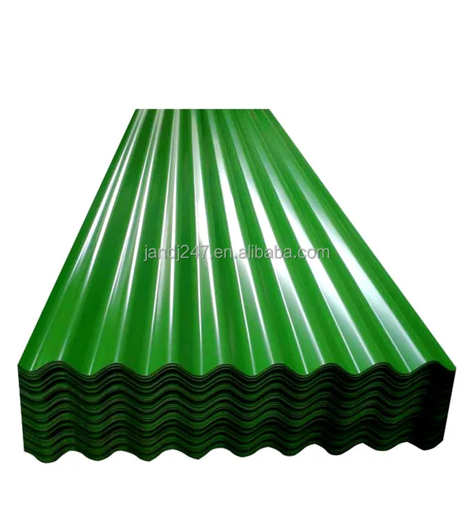 linda Cheap Price cold rolled Color coated 22 Gauge Corrugated Gi Galvanized Steel Roofing Sheet