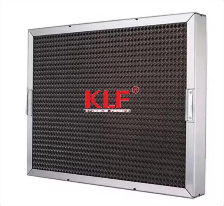 Aluminum Frame Honeycomb Type Range  Hood Grease  Filter for Commercial Kitchen