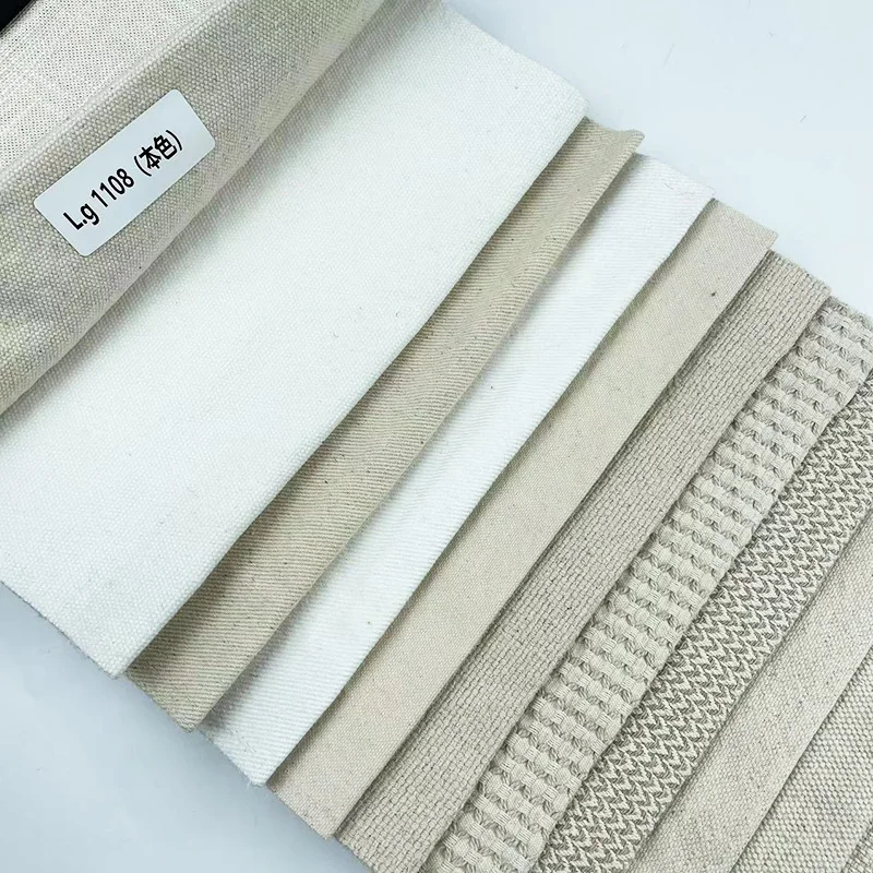 Wholesale high quality natural material 100% linen fabric upholstery for sofa fabrics
