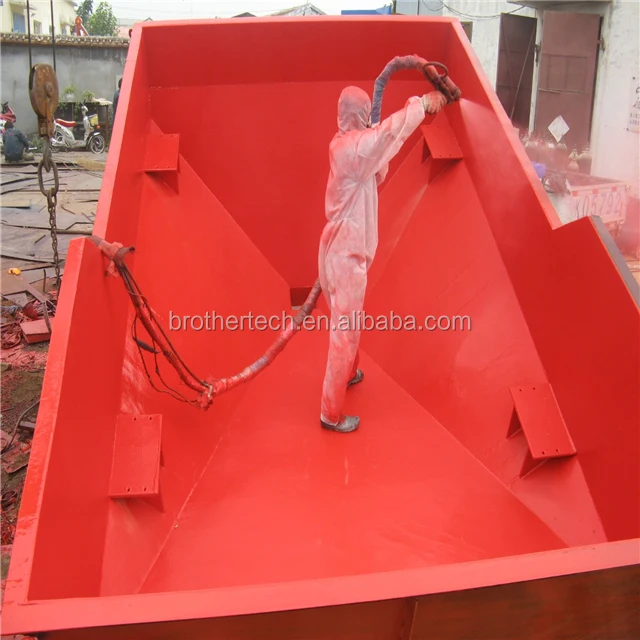 
latest date Chemicals polyurea A B coating spraying material for sale 