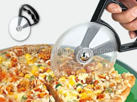 Good quality bakeware manual plastic pizza cutter