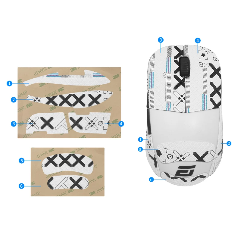 Suitable for Endgame Gear XM2we mouse anti slip sticker Gear XM2we gaming mouse anti sweat sweat absorbing sticker