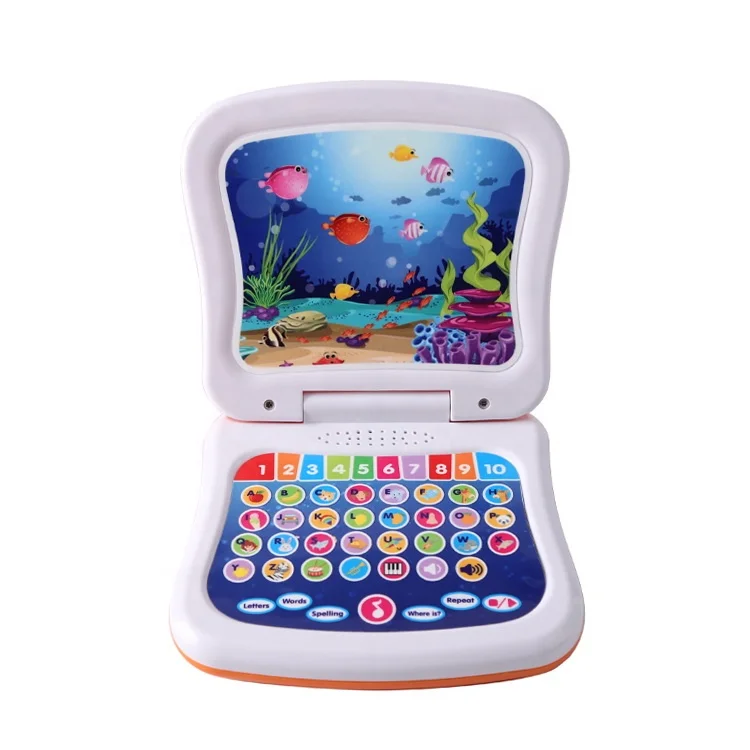 Belinda Brand Electronic English Letters Learning Machine Interactive Alphabet Learning Toy Laptop