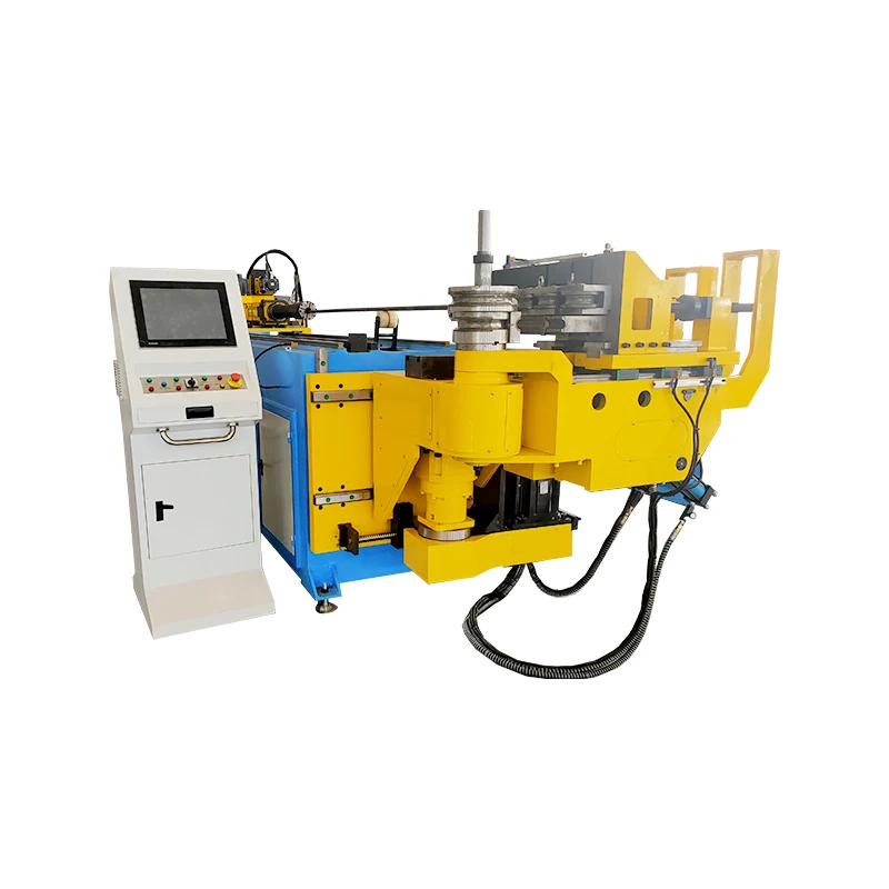 Небольшой квадратный автоматический гидравлический гибочный станок для труб с ЧПУ из нержавеющей стали