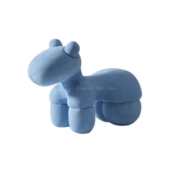XT-670 hot sale lovely horse shape animal chair bedroom home furniture modern lounge pony chair