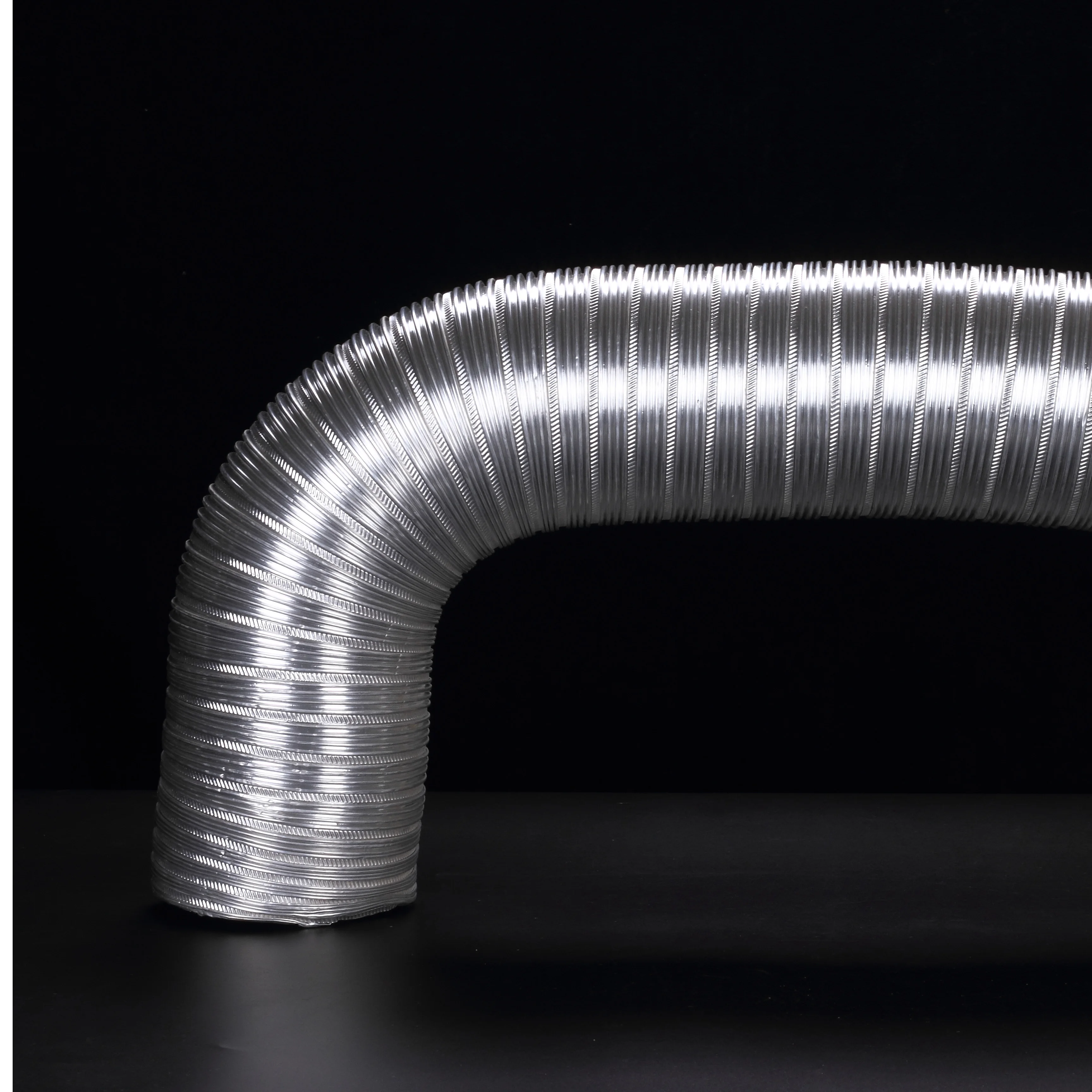 resistance air conditioning ventilation duct 6.5 inch aluminum foil flexible insulation air duct hose