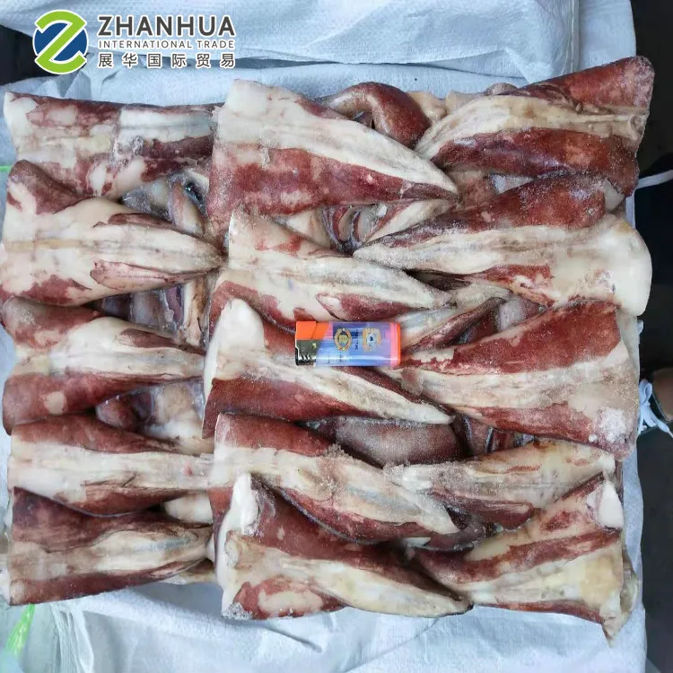 Giant Squid Tail Raw Squid Meat Peru Giant Squid Tail Meat