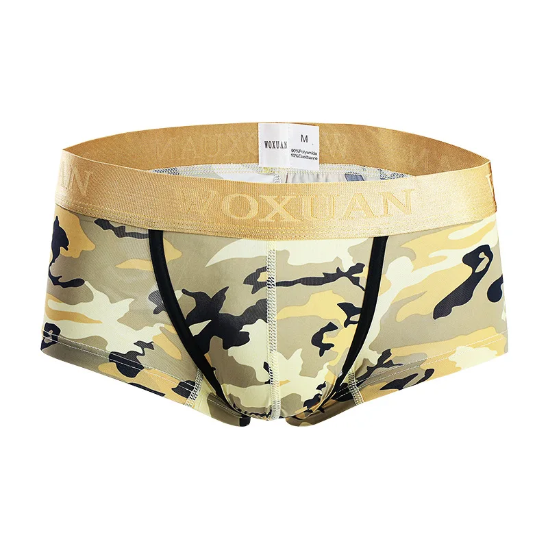 Wholesale Custom Latex Polyester Boxer Shorts Underwear