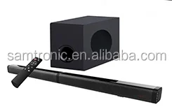  Samtronic 100W 2.1ch Съемная звуковая панель беспроводная динамик для ТВ 2019 amazon лидер продаж Система домашнего