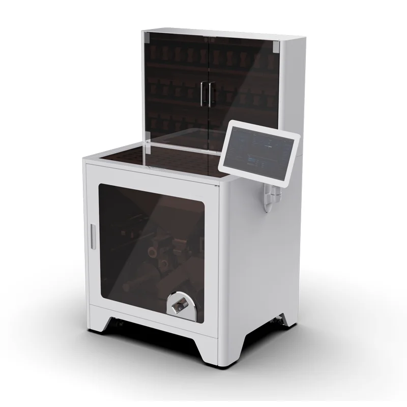 Automatic customized sachet pouch making automatic tablet dispensing vitamin supplement capsule  packaging machine