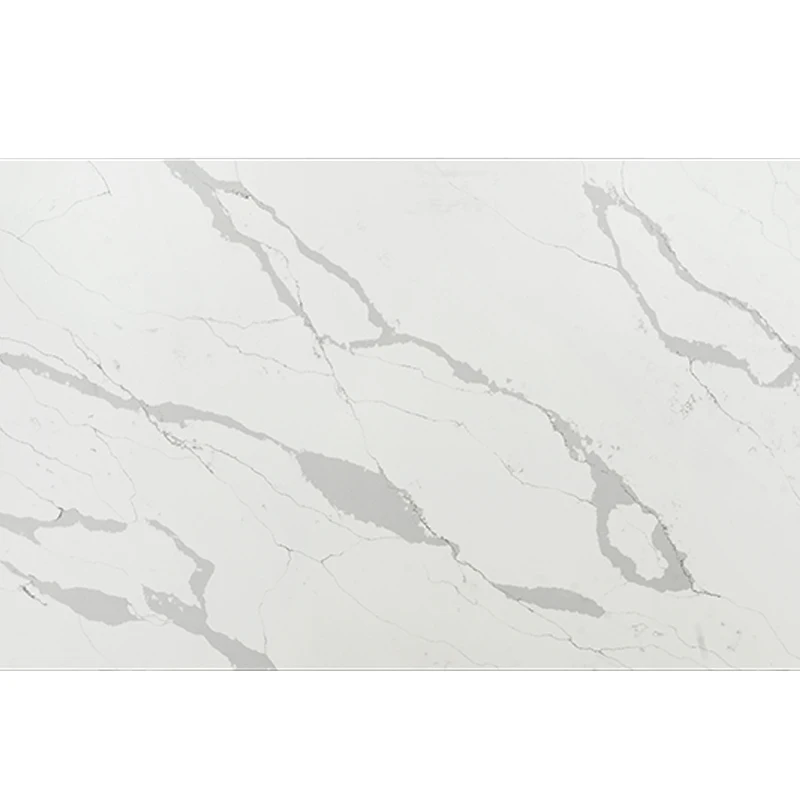 Factory Customized Artificial Quartz Calacatta Engineered Quartz Countertops