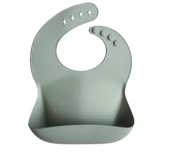 Baby Drool Teething Bibs Wearable Silicone Waterproof Silicone Bib Pacifiers Silicone Baby Bib