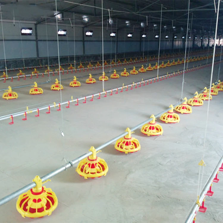 Advanced Design Complete Automatic Broiler farm Chicken Poultry Farming Equipment