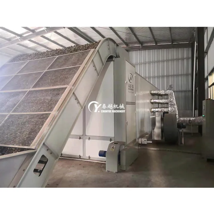 High Output Conveyor hot pepper/mushroon dryer/Ginger garlic yam machine