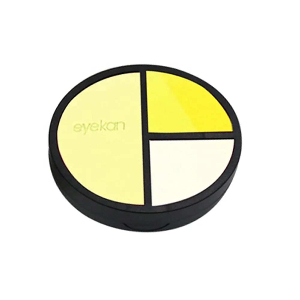 Набор футляров для контактных линз eyekan, цветной Радужный футляр для линз, контакты с пинцетом, оптовая продажа