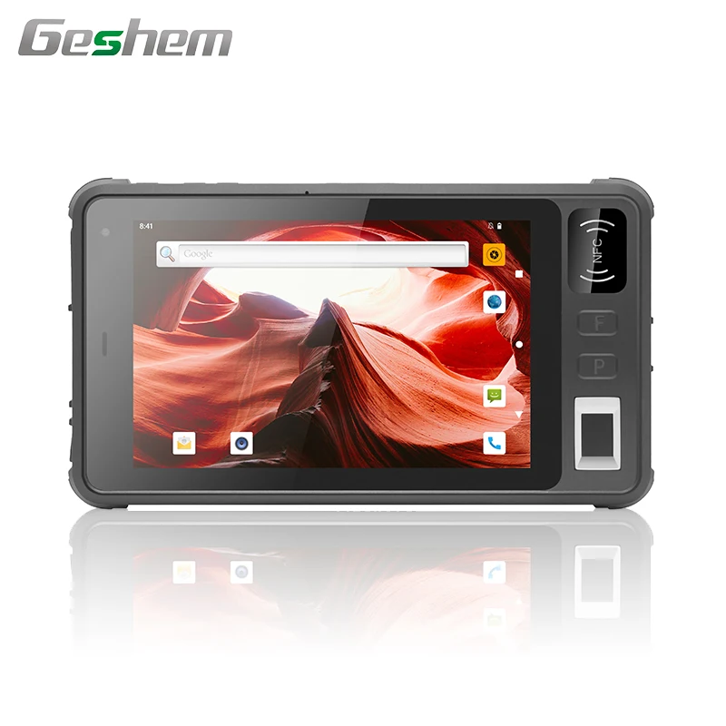 8inch Sunlight Readable IP67 Waterproof Handheld Rugged Android Tablet with 2D Barocde Fingerprint NFC