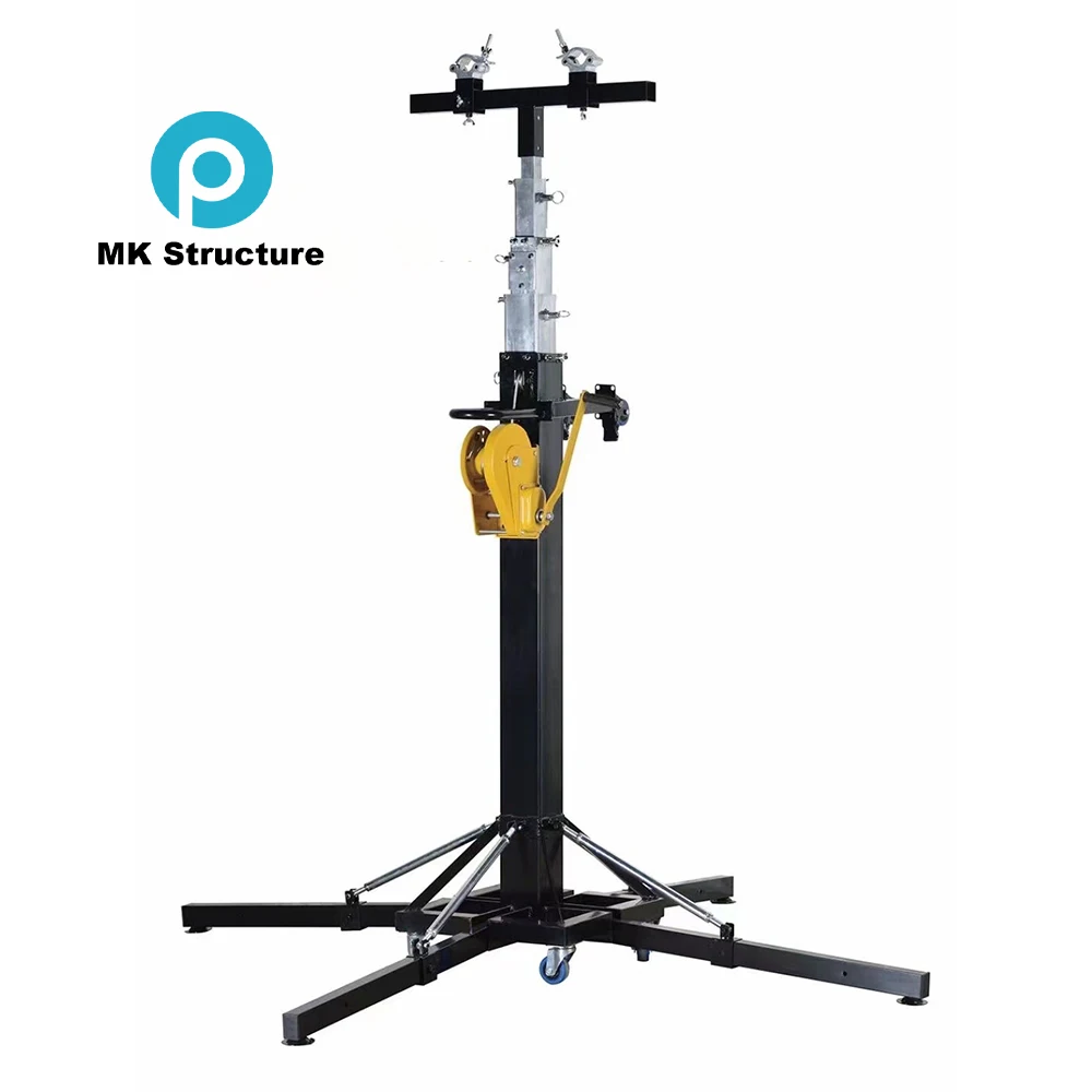 Compatible with Telescopic Lifting Towers Truss Crank Stand Used DJ Lighting Truss