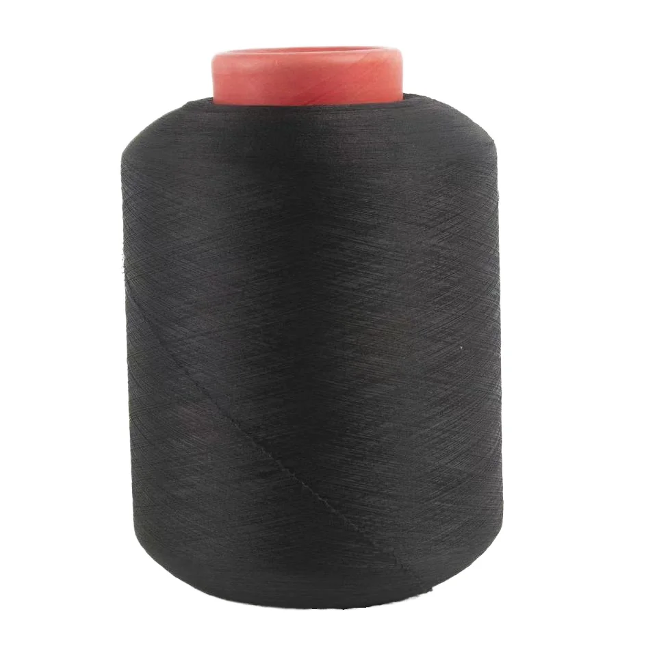 Factory Low Price ACY 2075 3075 4075  Polyester Covered Spandex Yarn For Knitting Socks