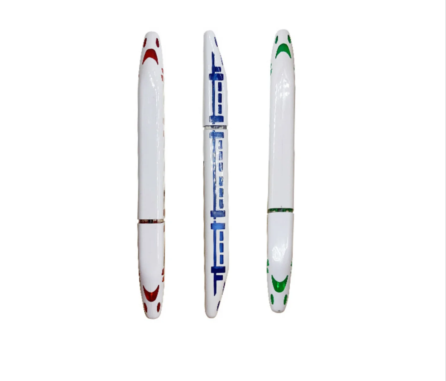 Fancy plastic ball pen, CRH train shape pen with led light, different color led light pen