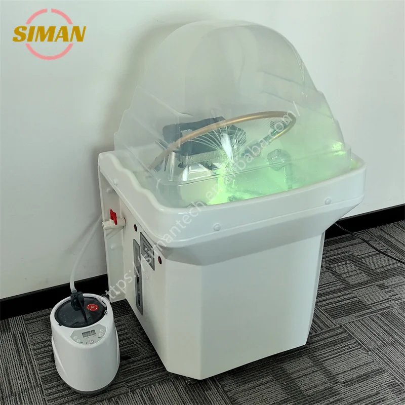 Siman Professional Beauty Salon Spa Portable Shampoo Basin Head Therapy Hair Washing For Wellness Institution Massage Parlor
