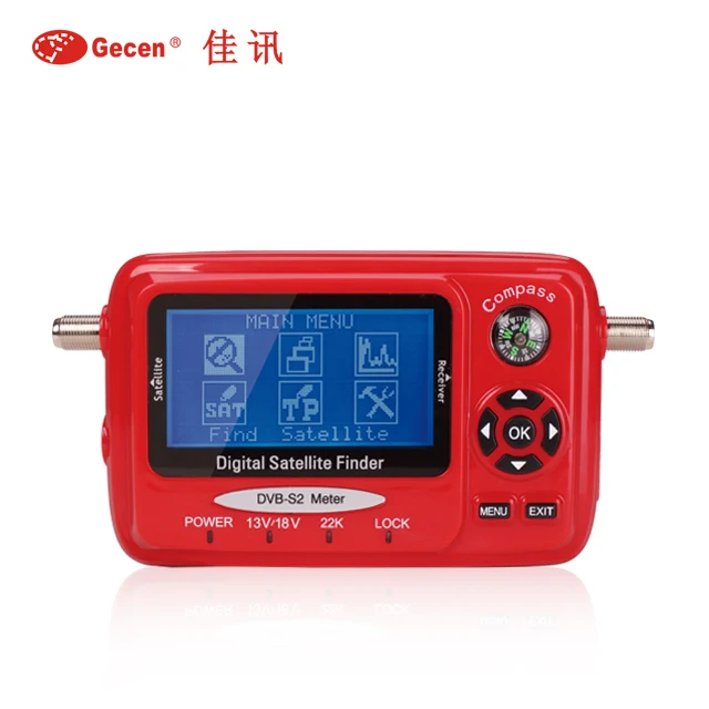 DVB-S DVB-S2 HD digital satellite finder sat finder meter