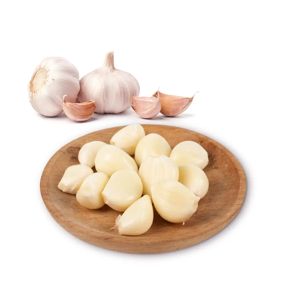 2023 High Quality Cheap 5.0cm Normal White Garlic Peeled Chinese 3p Pure White Garlic Peeled