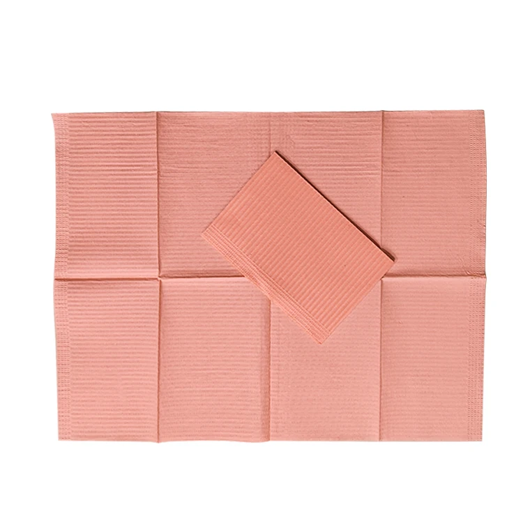 Dental Tie on Bib Disposables Bib Dental 3 Layers Dental Bib Disposable 3 Ply