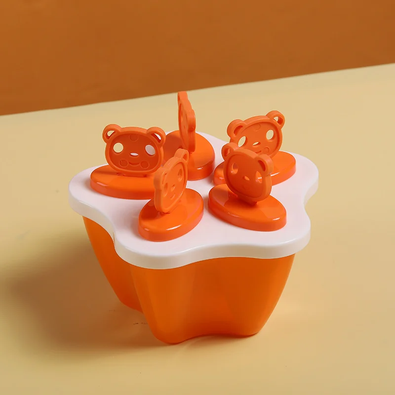 Food Grade Plastic PP Round Shape Ice Lolly Mould Popsicle Mold with Sticks