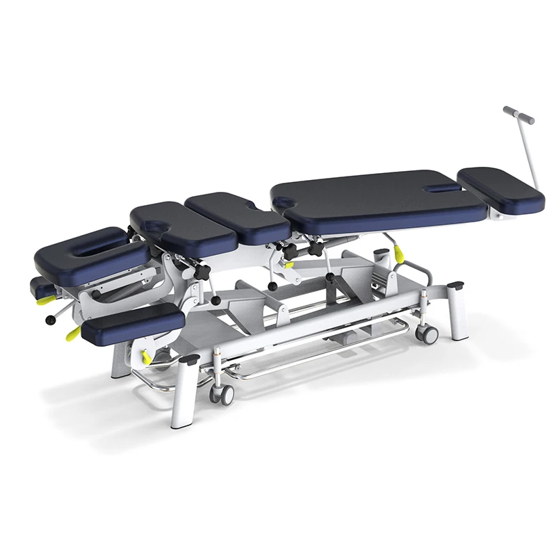 Fairworth-300 Adjustable Spine Traction Physiotherapy Rehabilita Table Electric Chiropractic Drop Table