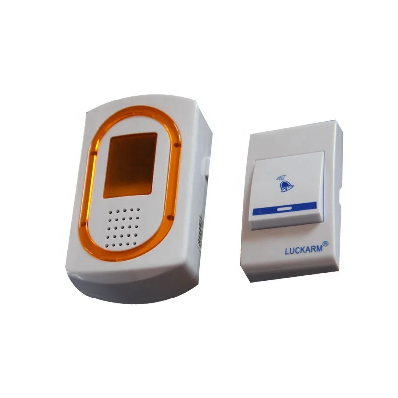 Factory Supply Wholesale Battery Operated Wireless Door Bells Remote Control 100 Meters