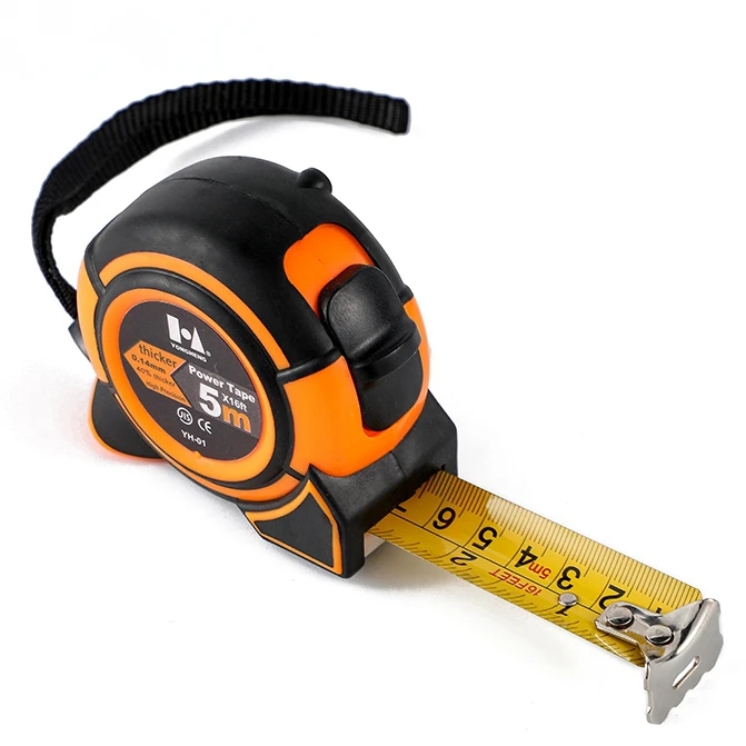 Customized 3m 5m 7.5m 8m 10m Meter Tape Measure Retractable Measuring Tapes For Construction steel tape measure