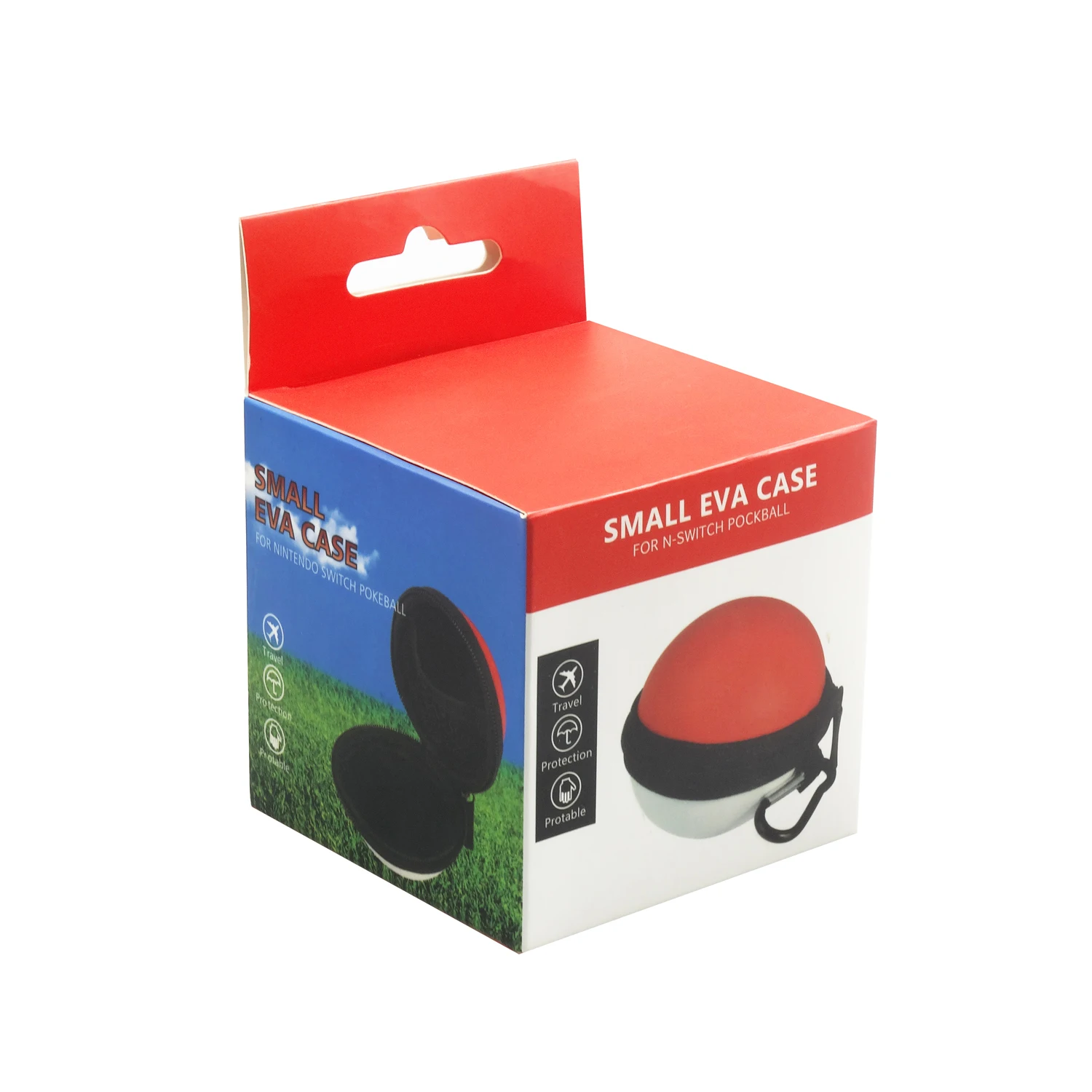 Чехол для переноски контроллера Pokeball Plus Жесткий из ЭВА хранения Pokemon Lets
