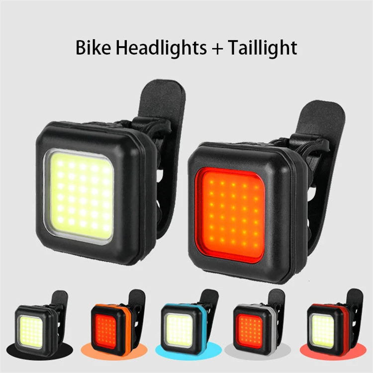 Super Bright Safety Cycling Front and Rear Light Led Bike Lights Set Fog Lights for Bike
