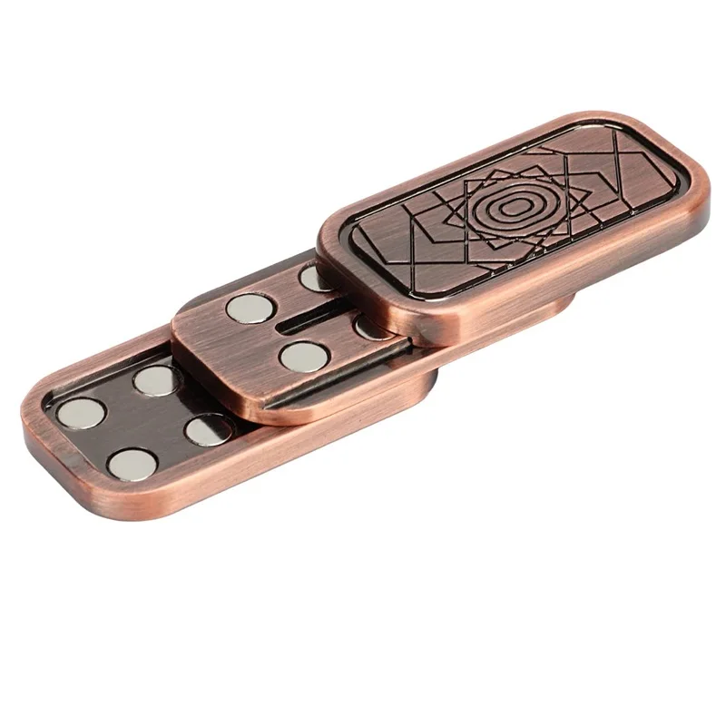 Hot sale custom Stress Relief EDC fidget cliker office fidget toy Magnetic Metal haptic EDC Fidget coin