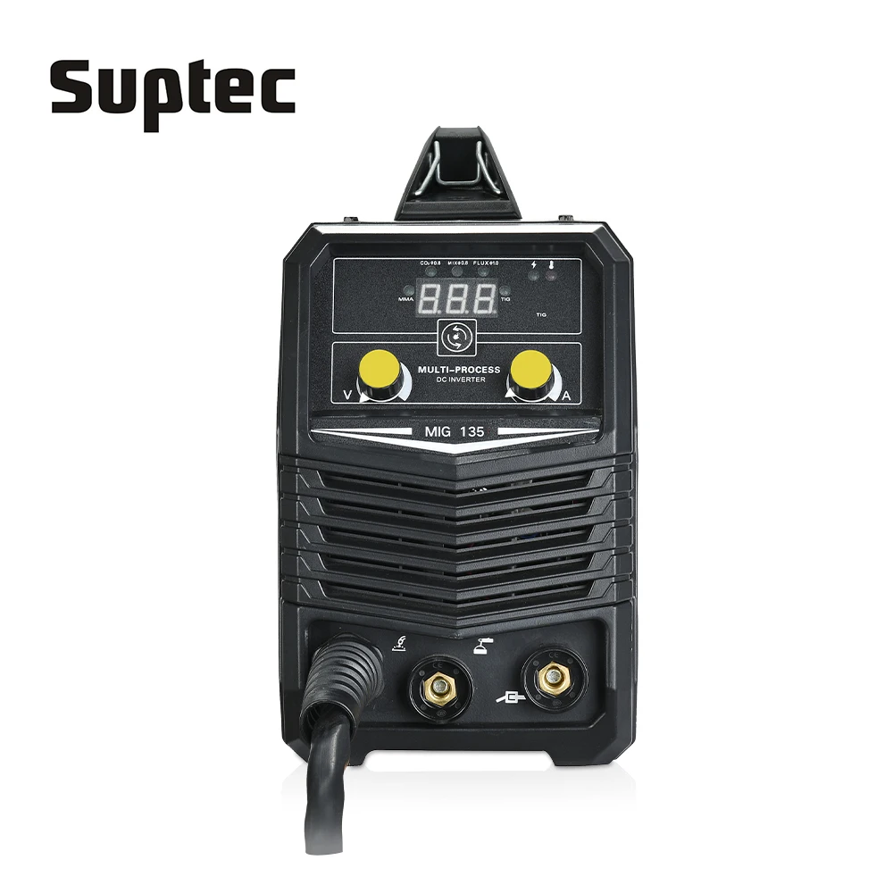 SUPTEC dual volt digital gas gasless mig welder welding machine
