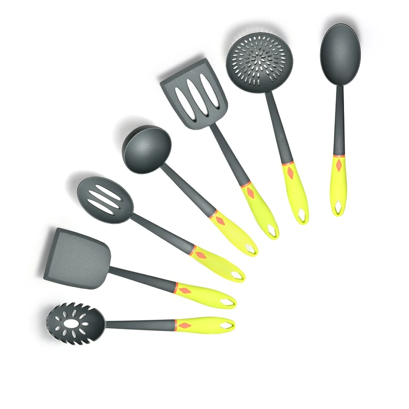 Modern Unique New Design Nylon Kitchen Utensils Set Heat Resistant Nylon spatula Nylon Kitchen Utensil Set