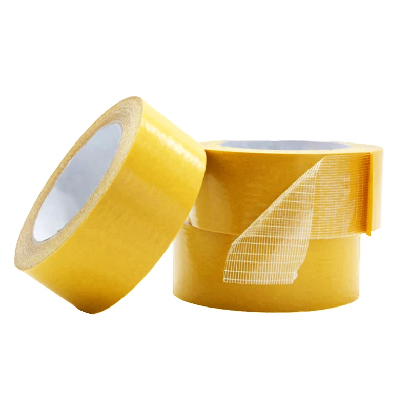 Fiberglass Fiber 160MIC Double-Sided Mesh Cross Weave double sided fiberglass cloth tape