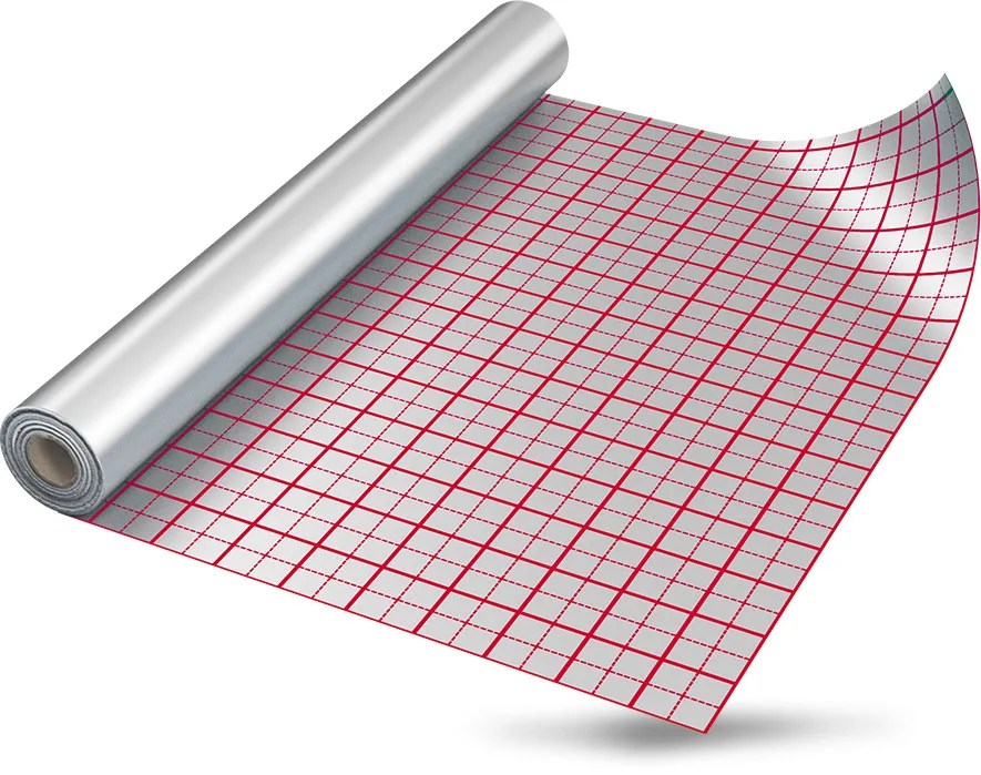 Floor heating reflective membrane installation radiant heat insulation reflective rolls