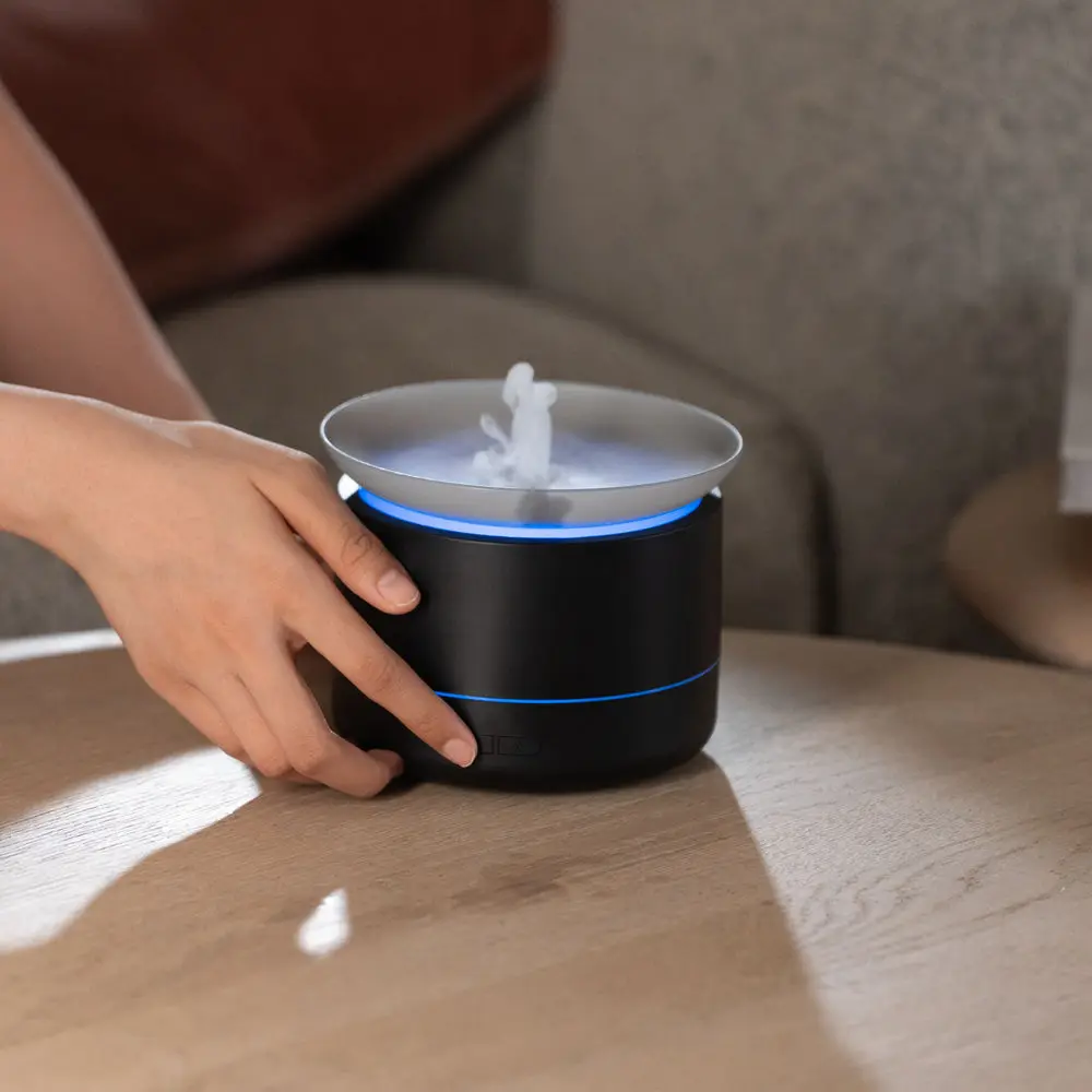 New aroma diffuser Essential oil atomizing diffuser electric incense burner Fog mute household humidifier Air air purifier